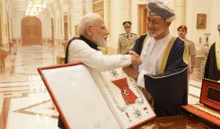 What Award Did Oman Sultan Bestow on PM Modi, Marking His 29th Global Honor?