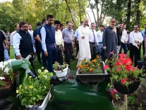 Omar Abdullah opens Srinagar's first Waste to Wonder flower garden