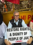 Omar Abdullah Vows to Fight On After Jantar Mantar Protest Blocked