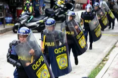 What Happened During the Violent Rallies in the Philippines?