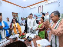 Which Tripura district has been chosen for the PM Dhan Dhaanya Krishi Yojana?