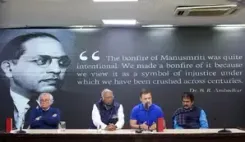 Our protest was peaceful, BJP MPs armed with sticks blocked us from
 entering Parliament: Rahul