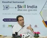 Over 6 cr people trained under Skill India Mission: Jayant Chaudhary