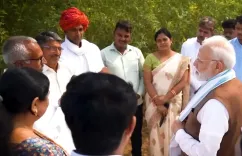 क्या पीएम मोदी ने पैदावार की चिंता पर किसानों को प्राकृतिक खेती करने की सलाह दी?