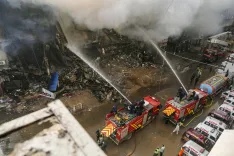 Balochistan customs warehouse fire injures 35 after LPG tanker explosion