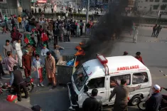 What Happened During the TLP March in Muridke?