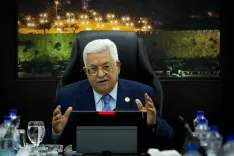 How did Palestine President Abbas react to Trump's ceasefire announcement in Gaza?