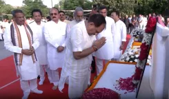 क्या पंडित दीनदयाल उपाध्याय की जयंती पर भाजपा नेताओं ने श्रद्धांजलि दी?