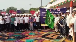 पानीपत : अंतरराष्ट्रीय योग दिवस की तैयारियां जोरों पर, स्कूली बच्चों ने मैराथन में लिया हिस्सा