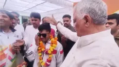 पैरा नेशनल स्वीमिंग चैंपियनशिप : जन्म से दृष्टीहीन, मगर नहीं मानी हार, सूरजभान मीणा ने जीते 3 गोल्ड