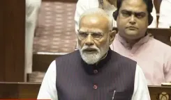 'पश्चिम एशिया जंग के समाधान के लिए भारत ने संवाद का रास्ता सुझाया', राज्यसभा में बोले पीएम मोदी 