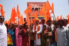 पटना में 'स्टैच्यू आफ गवर्नेंस' की स्थापना की मांग को लेकर भव्य रैली आयोजित