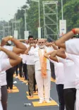 PM Modi leads 12th International Yoga Day in Kolkata, hails 'all walks of life' turnout