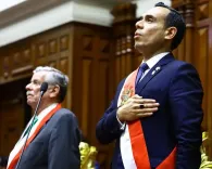 What led to Jose Jeri's swearing in as Peru's President?