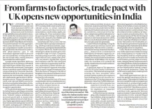 Piyush Goyal hails India-UK CETA as people-centric trade win