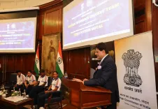 Piyush Goyal Hosts Women in Blue Ahead of T20 World Cup