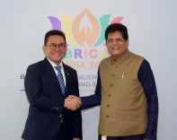 Piyush Goyal meets Indonesia Trade Minister at BRICS Jaipur meet
