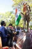 Piyush Goyal Pays Tribute to Gandhi at Skokie Memorial on Jayanti
