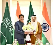 Piyush Goyal, Saudi Investment Minister discuss ways to deepen economic, trade ties