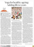 Piyush Goyal Shares VP's Yoga Day Article on Healthy Ageing