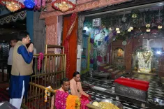 Piyush Goyal visits Mehndipur Balaji Dham, offers prayers