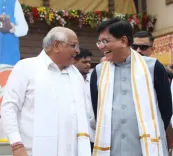 Piyush Goyal Wishes Gujarat CM Bhupendra Patel on Birthday