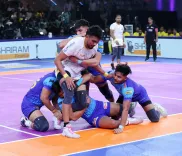 How did Arjun Deshwal lead Tamil Thalaivas to victory?