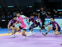 PKL 12: Ashu, Sandeep shine as Delhi compete double over Jaipur Pink Panthers