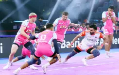 Did Nitin Kumar and Ali Samadi Lead Jaipur Pink Panthers to Victory Over UP Yoddhas?