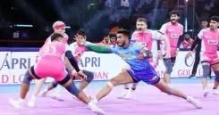 PKL 12: Nitin Kumar's Super 10 helps Jaipur Pink Panthers beat Bengal Warriorz to keep top-8 hopes alive