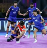 PKL 12: Vinay shines as Haryana Steelers defeat table-toppers Puneri Paltan 34-30 in thriller