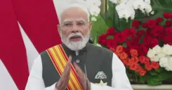 PM Modi addresses joint press meet with Indonesia's President Prabowo