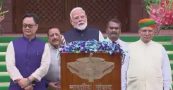 PM Modi Addresses Parliament at Monsoon Session 2026 Opening