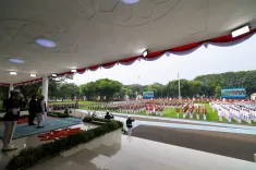 PM Modi Arrives in Jakarta, Welcomed at Istana Merdeka