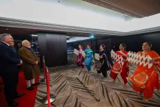 PM Modi attends cultural welcome by Indian diaspora in Auckland