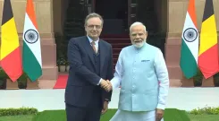 PM Modi, Belgium's De Wever hold bilateral talks at Hyderabad House