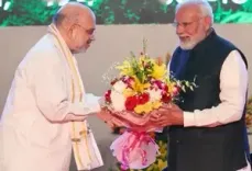 How Did PM Modi Celebrate Amit Shah's Birthday with Praise for His Contributions to Internal Security?