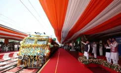 PM Modi Flags Off India's First Indigenous Hydrogen Train in Jind