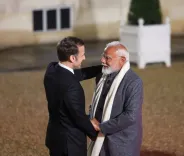 How are PM Modi and French President Macron addressing the Ukraine conflict?