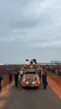PM Modi hails 13,000 students' Dhimsa dance at Bhogapuram Airport launch