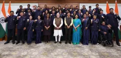 PM Modi hosts Commonwealth Games 2026 medal winners at Lok Kalyan Marg