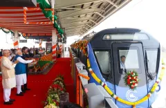 PM Modi inaugurates Chennai Metro Phase-2 Poonamallee–Vadapalani stretch