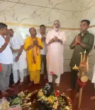 PM मोदी के जन्मदिन पर गिरिराज सिंह ने बेगूसराय में महाकाल मंदिर में पूजा की, रक्तदान शिविर भी आयोजित