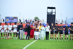 राजगीर में भारत न्यूजीलैंड अंडर 20 रग्बी सीरीज संपन्न, खडसे बोलीं — खेल है भारत की 'सॉफ्ट पावर'