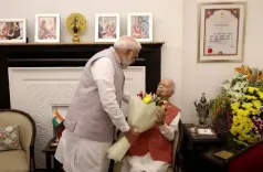 Did PM Modi Celebrate LK Advani's Birthday?