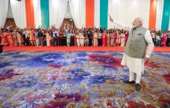PM Modi Meets Indian Diaspora in Jakarta During Indonesia Visit