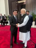 PM Modi meets Tajikistan, Laos presidents at SCO Summit in Bishkek
