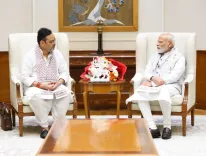 Rajasthan CM Bhajanlal Sharma meets PM Modi in Delhi, discusses state development