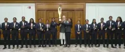 क्या पीएम मोदी ने ब्लाइंड टी20 विश्व कप जीतने वाली भारतीय महिला टीम से मुलाकात की?