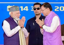 पीएम मोदी ने सीएम धामी को जन्मदिवस पर अग्रिम बधाई दी, 'विकसित उत्तराखंड' के संकल्प का उल्लेख